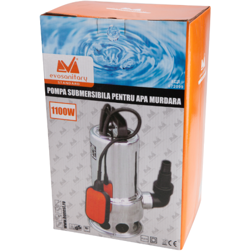 Pompa Submersibila pt Apa Murdara EPTO , PW: 750 Pompa Submersibila pt Apa Murdara EPTO , PW: 750