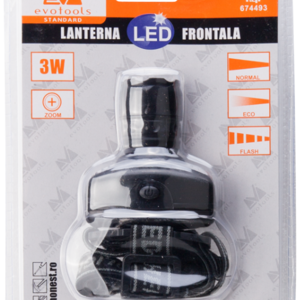 Lanterna Frontala cu Led , Nr. LED: 1; Tip: Cn Lanterna Frontala cu Led , Nr. LED: 1; Tip: Cn