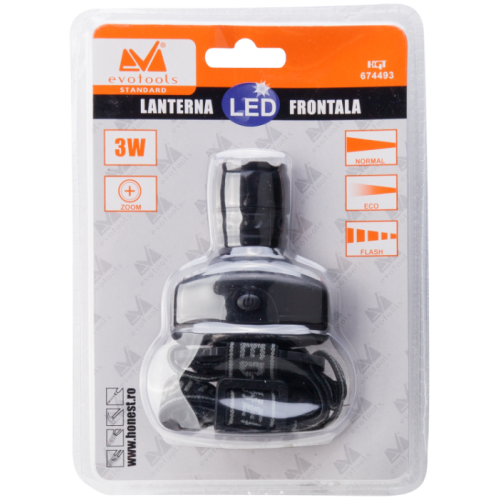 Lanterna Frontala cu Led , Nr. LED: 1; Tip: Cn