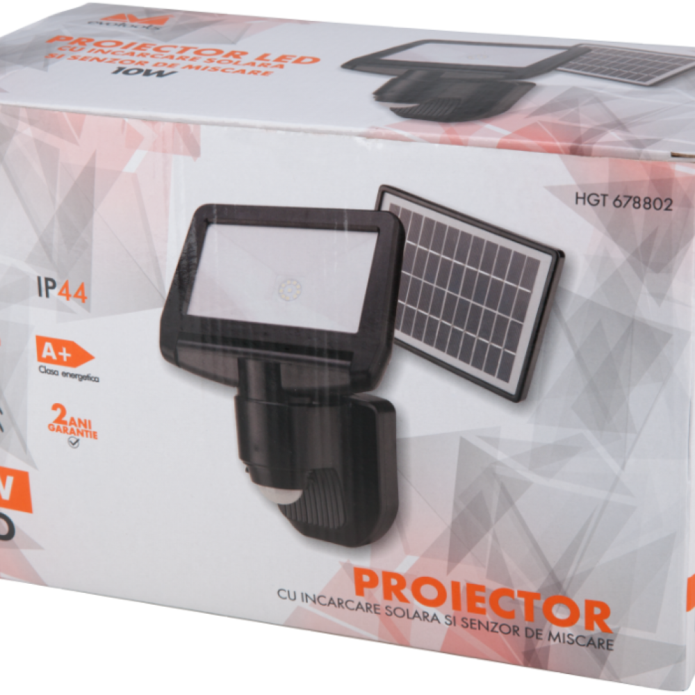 PROIECTOR LED CU INCARCARE SOLARA SI SENZOR DE MISCARE PROIECTOR LED CU INCARCARE SOLARA SI SENZOR DE MISCARE