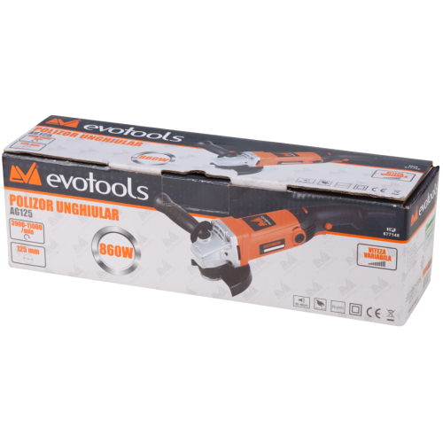 POLIZOR UNGHIULAR CU VARIATOR AG 125 860W EPTO POLIZOR UNGHIULAR CU VARIATOR AG 125 860W EPTO