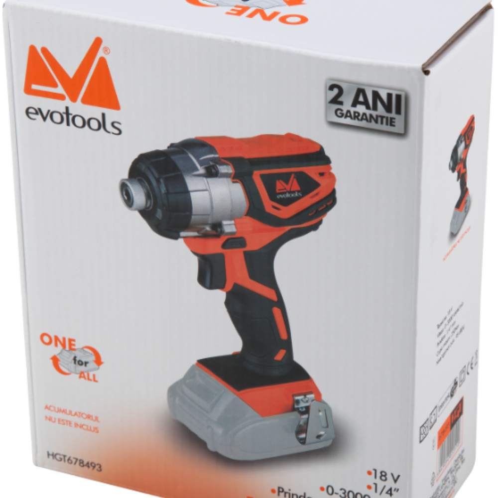 PISTOL DE IMPACT PRINDERE HEXAGONALA 1,4 FARA ACUMULATOR SI INCARCATOR ONE EPTO