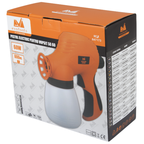 PISTOL ELECTRIC PENTRU VOPSIT SG 60 EPTO PISTOL ELECTRIC PENTRU VOPSIT SG 60 EPTO