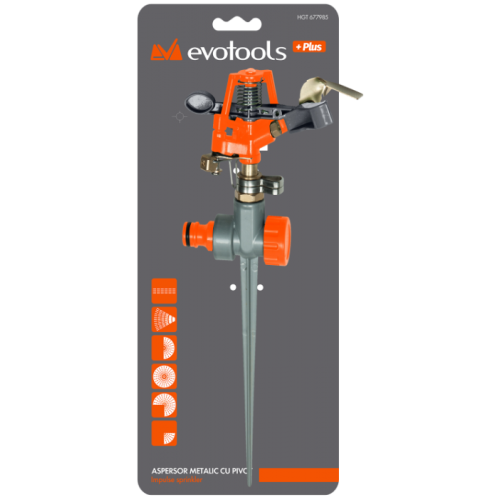 ASPERSOR CU IMPULS, METALIC PLUS ASPERSOR CU IMPULS, METALIC PLUS
