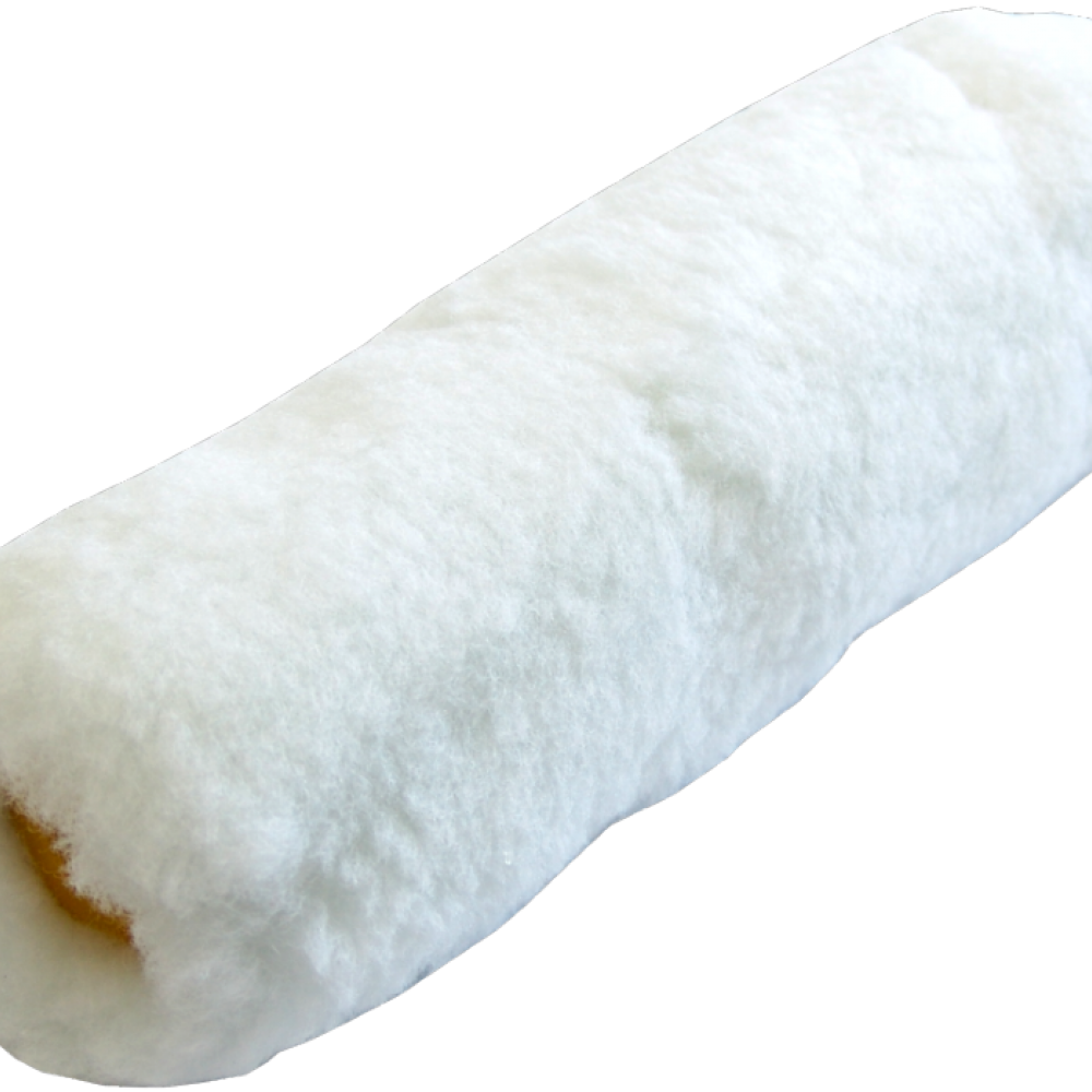 Rulou Trafalet Alb cu Lana din Poliester / Dmm: 48; Lmm: 250; Fmm: 18 Rulou Trafalet Alb cu Lana din Poliester / Dmm: 48; Lmm: 250; Fmm: 18