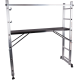 Scara din Aluminiu Tip Schela /Inaltime deschisa 190; Inaltime rezemata: 330 Scara din Aluminiu Tip Schela /Inaltime deschisa 190; Inaltime rezemata: 330