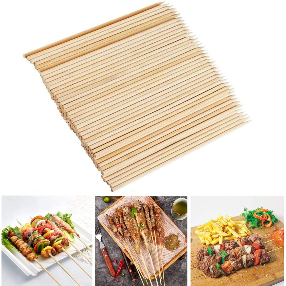 Set Bete Frigarui , Lungime 350 mm, Diamentru 4 mm, 45 buc, Lemn natural din bambus Set Bete Frigarui , Lungime 350 mm, Diamentru 4 mm, 45 buc, Lemn natural din bambus