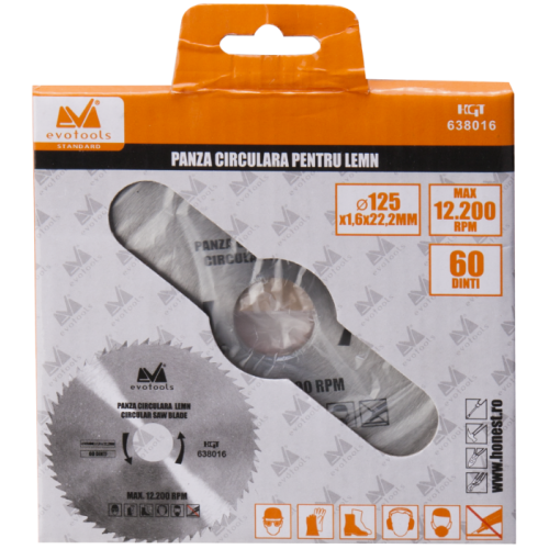 PANZA CIRCULARA LEMN D: 230MM