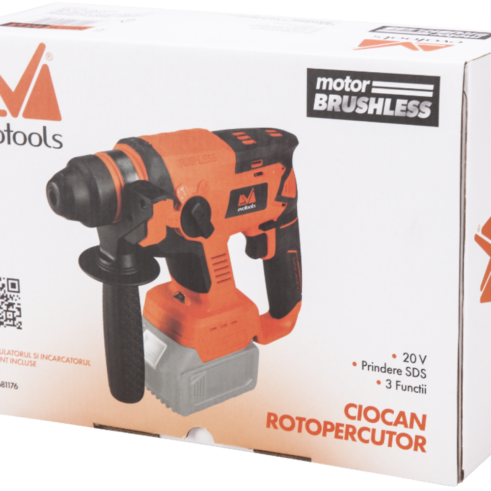 CIOCAN ROTOPERCUTOR FARA ACUMULATOR SI INCARCATOR EPTO BRUSHLESS