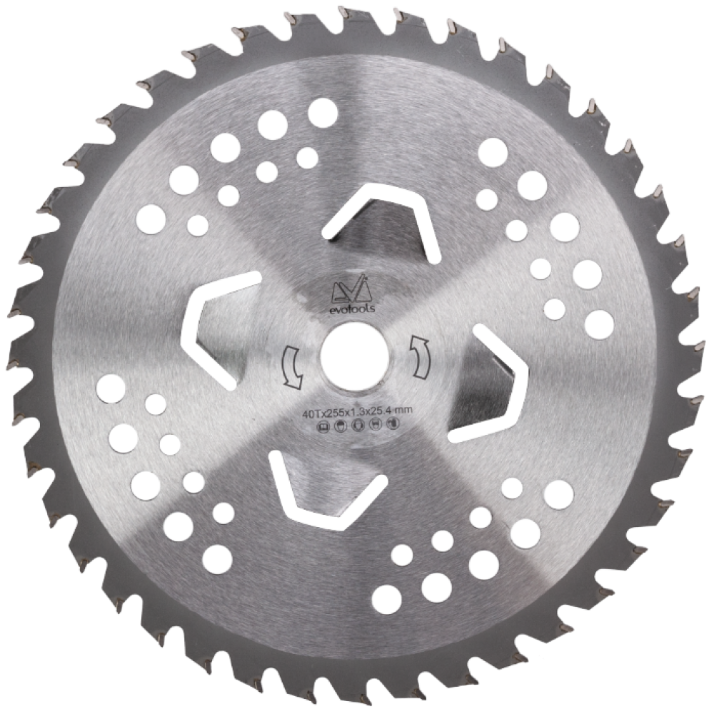 DISC VIDIA PENTRU MOTOCOASA CU 4 ARIPIOARE D: 255
