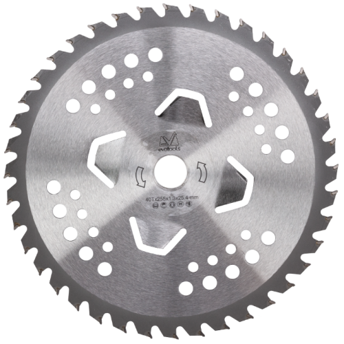 DISC VIDIA PENTRU MOTOCOASA CU 4 ARIPIOARE D: 255