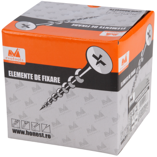 SURUB MONTAJ USI SI FERESTRE L: 132MM