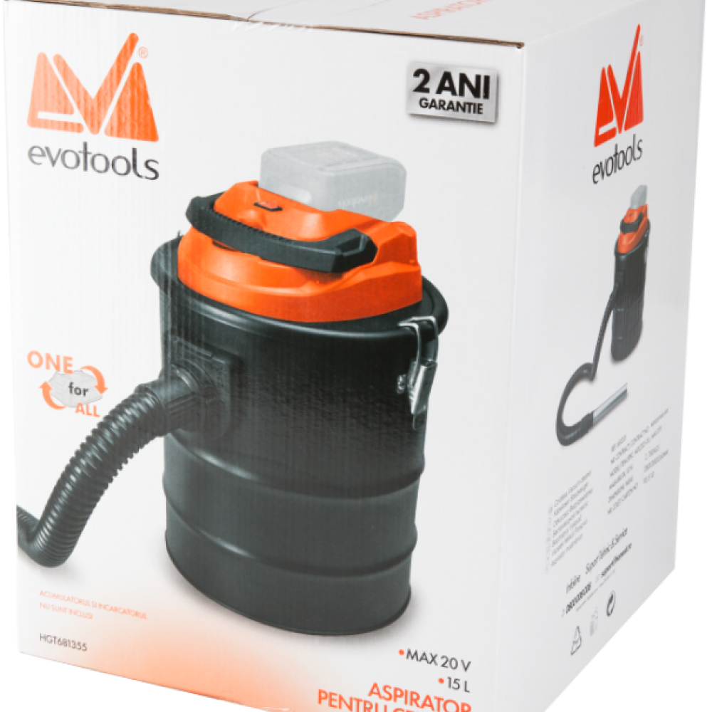 ASPIRATOR PENTRU CENUSA FARA ACUMULATOR SI INCARCATOR MAX 20V ONE EPTO