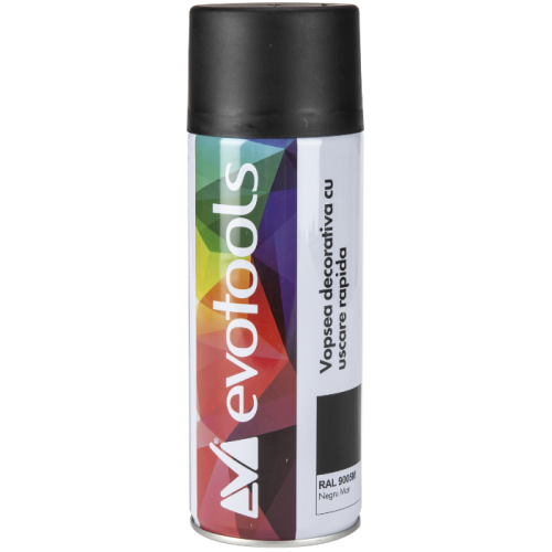 SPRAY VOPSEA ETS 1150 NEGRU MAT