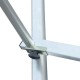 Schela Protec XXL 1,2 x 2m, aluminiu, inaltime lucru 6,3m