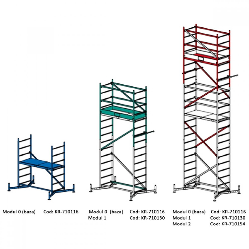 SCHELA CLIMTEC MODUL 0 (BAZA), 0,65 x 1,75m, 3m SCHELA CLIMTEC MODUL 0 (BAZA), 0,65 x 1,75m, 3m