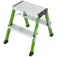 Scara KRAUSE Monto "Rolly" verde dubla 2x2 trepte Scara KRAUSE Monto "Rolly" verde dubla 2x2 trepte