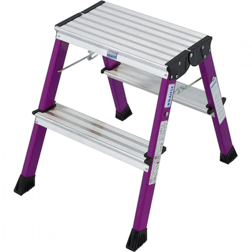 Scara KRAUSE Monto "Rolly" mov dubla 2x2 trepte Scara KRAUSE Monto "Rolly" mov dubla 2x2 trepte