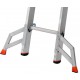 Scara Monto Tribilo multifunctionala din aluminiu 3x14 trepte Krause KR-129727