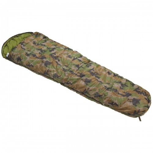 Sac de dormit camuflaj woodland Fox Outdoor, -10C / +15C Sac de dormit camuflaj woodland Fox Outdoor, -10C / +15C