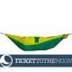 Hamac Ticket to the Moon Mini Green-Yellow - TMMI1140