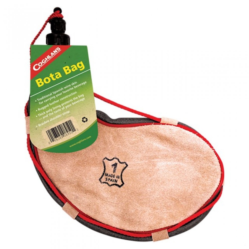 Plosca din piele pentru apa 1L Coghlans - C8950 Plosca din piele pentru apa 1L Coghlans - C8950