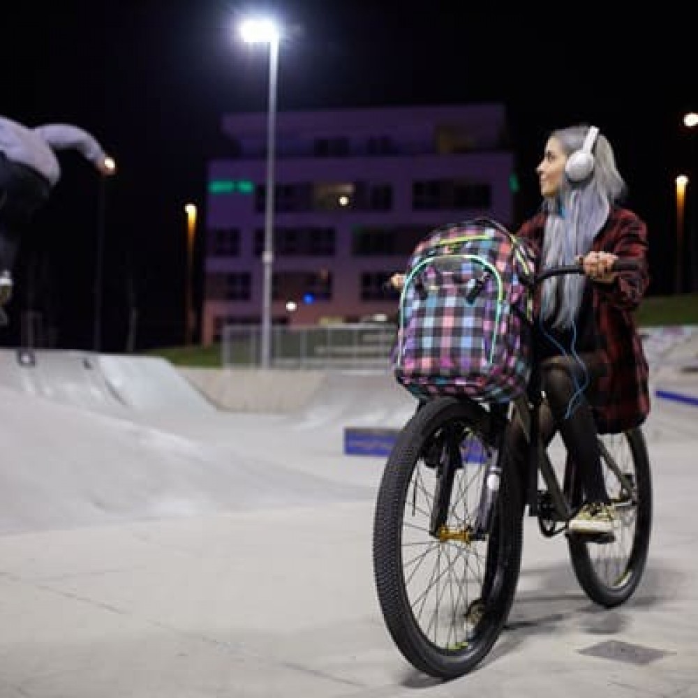 Rucsac Wheel Bee Generation Z multicolor cu LED - 950021