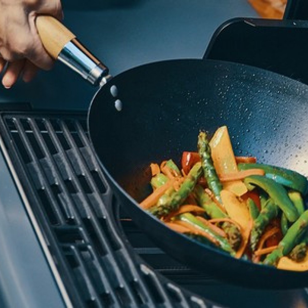 Tigaie Mandarin Wok 30cm pentru sistemul culinar modular Campingaz - 2000038449 Tigaie Mandarin Wok 30cm pentru sistemul culinar modular Campingaz - 2000038449