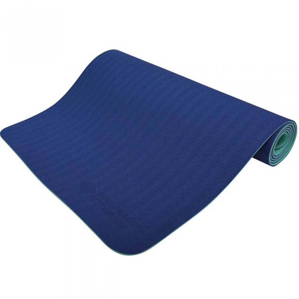 Saltea pentru yoga bicolora albastru/verde Schildkrot