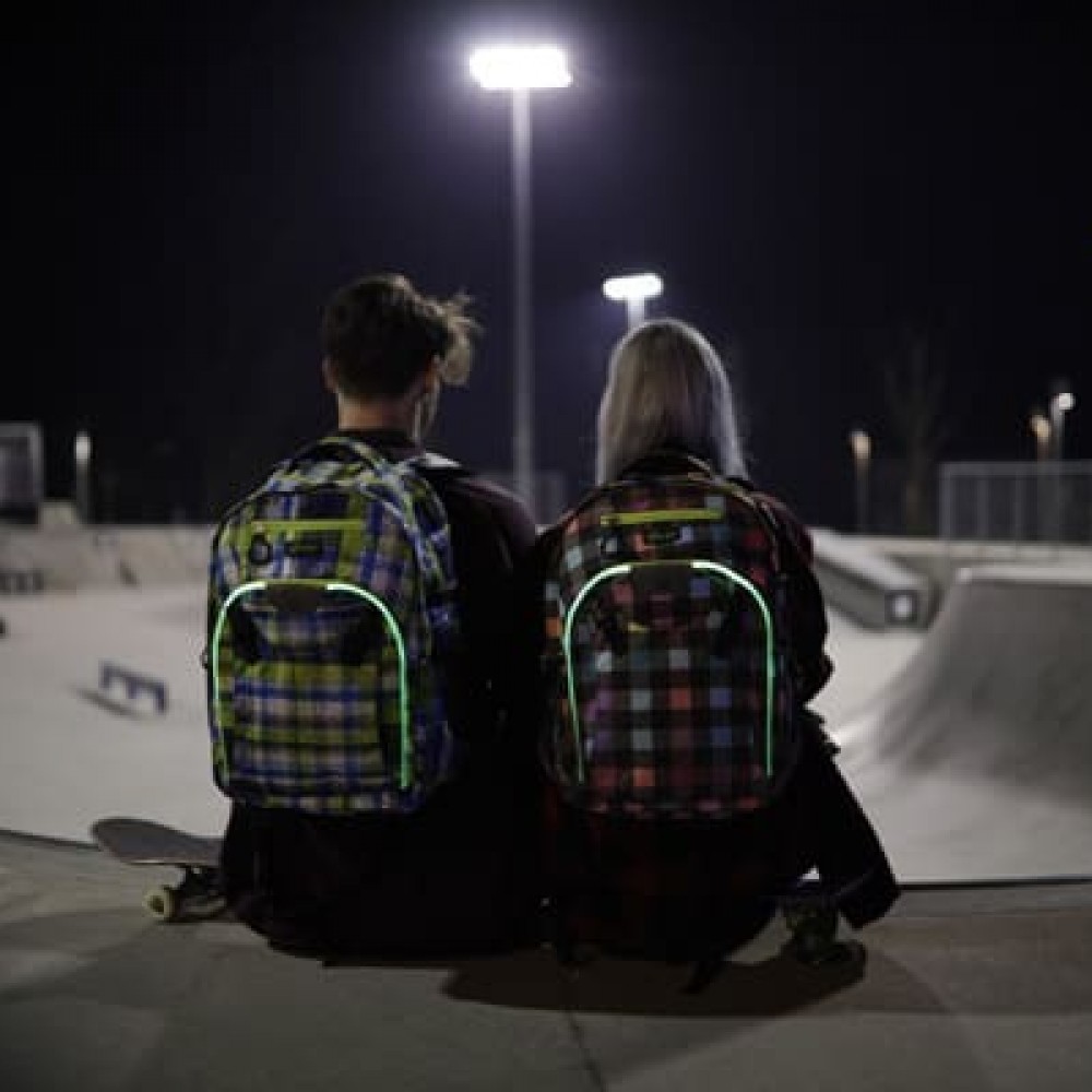 Rucsac Wheel Bee Generation Z multicolor cu LED - 950021