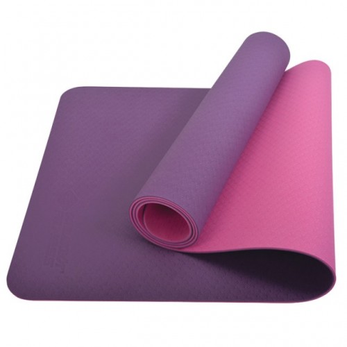 Saltea pentru yoga bicolora mov/roz Schildkrot - 960069