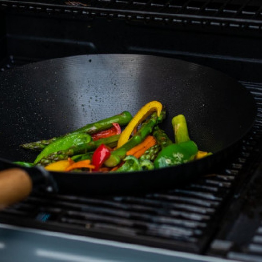 Tigaie Mandarin Wok 30cm pentru sistemul culinar modular Campingaz - 2000038449 Tigaie Mandarin Wok 30cm pentru sistemul culinar modular Campingaz - 2000038449