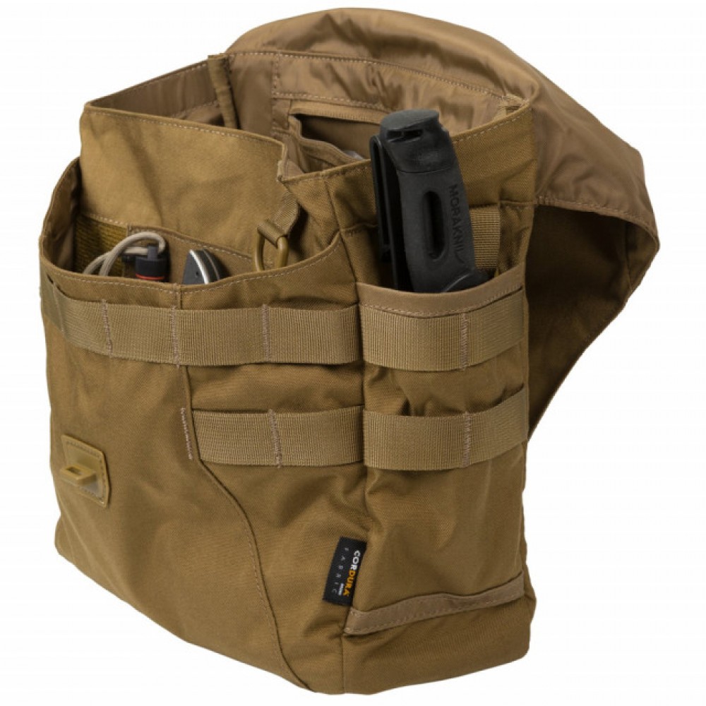 Geanta de umar Helikon-Tex Bushcraft Haversack Bag Molle Adaptive Green 8L - TB-HVS-CD-12