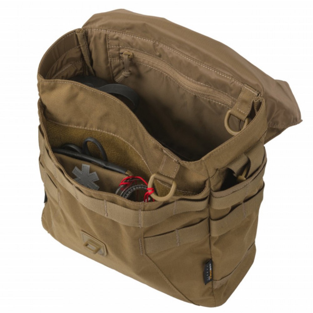 Geanta de umar Helikon-Tex Bushcraft Haversack Bag Molle Adaptive Green 8L - TB-HVS-CD-12