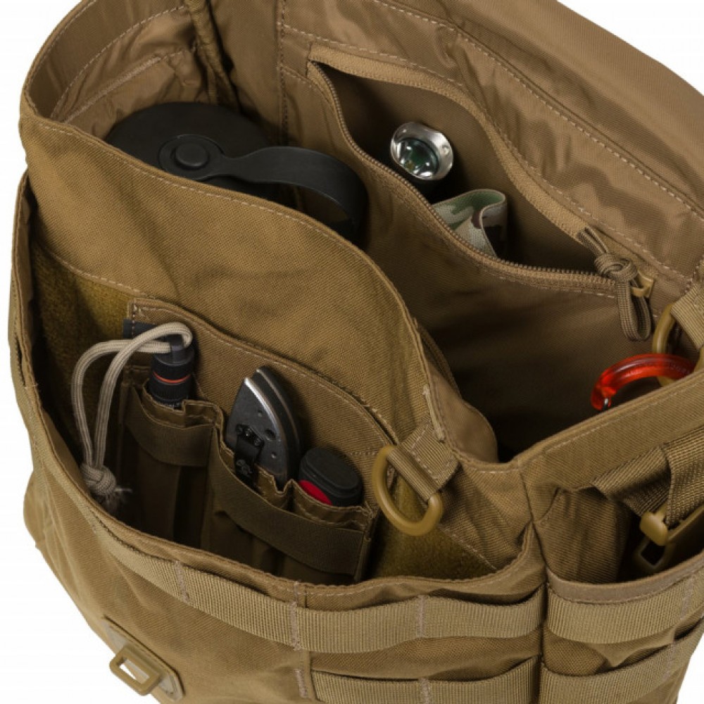 Geanta de umar Helikon-Tex Bushcraft Haversack Bag Molle Adaptive Green 8L - TB-HVS-CD-12