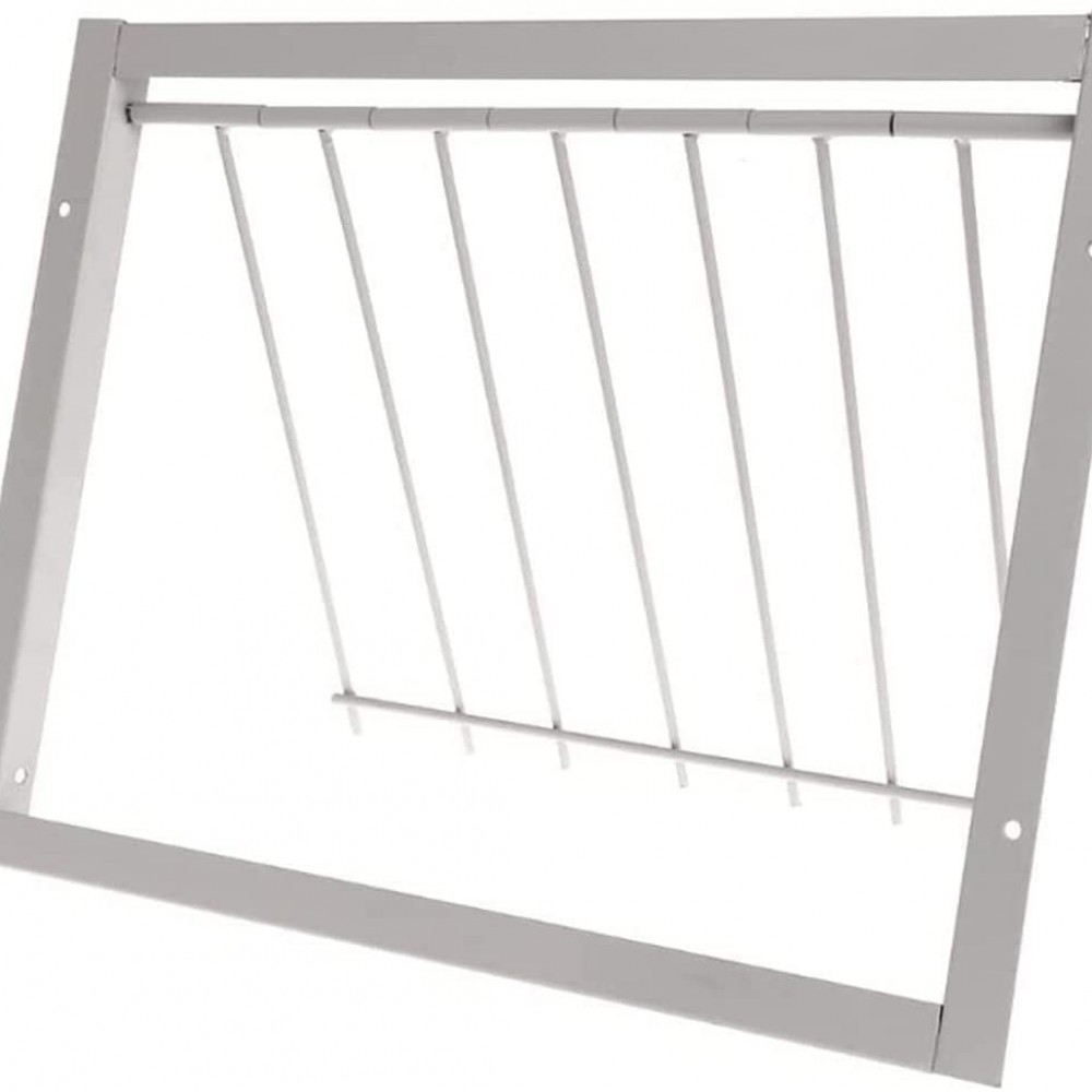 Usa pentru porumbei cu bare de metal (cadru de intrare) 50 cm