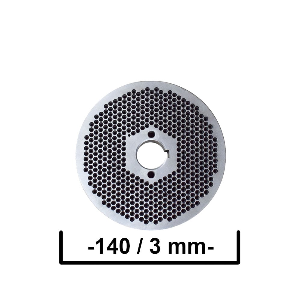 Matrita pentru granulator KL-140 cu gauri de 3 mm O Matrita pentru granulator KL-140 cu gauri de 3 mm O
