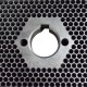 Matrita pentru granulator KL-140 cu gauri de 3 mm O Matrita pentru granulator KL-140 cu gauri de 3 mm O