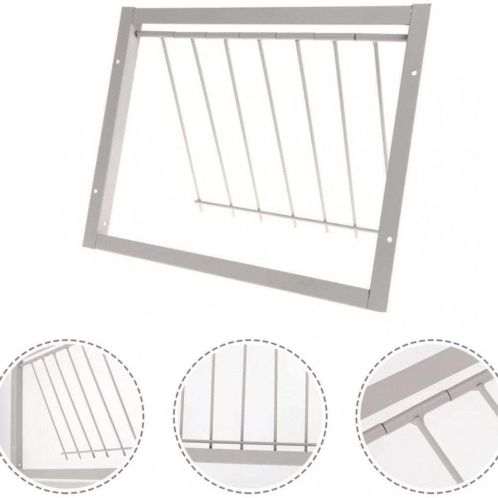 Usa pentru porumbei cu bare de metal (cadru de intrare) 50 cm