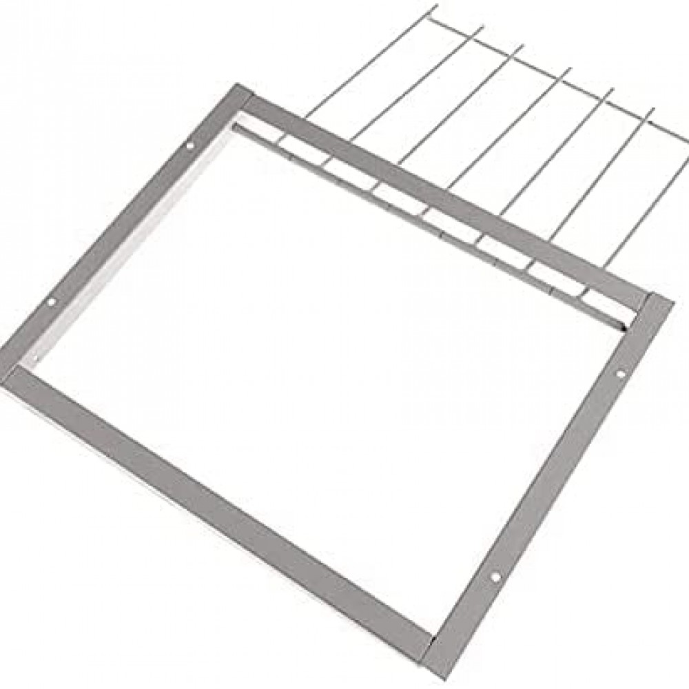 Usa pentru porumbei cu bare de metal (cadru de intrare) 50 cm