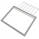 Usa pentru porumbei cu bare de metal (cadru de intrare) 50 cm