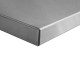 Blat de lucru din inox alimentar 1200X600X65 mm Blat de lucru din inox alimentar 1200X600X65 mm