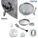 BUTOI DIN INOX ITALIA CU CAPAC FLOTANT BUSONAT SI CANEA 180L