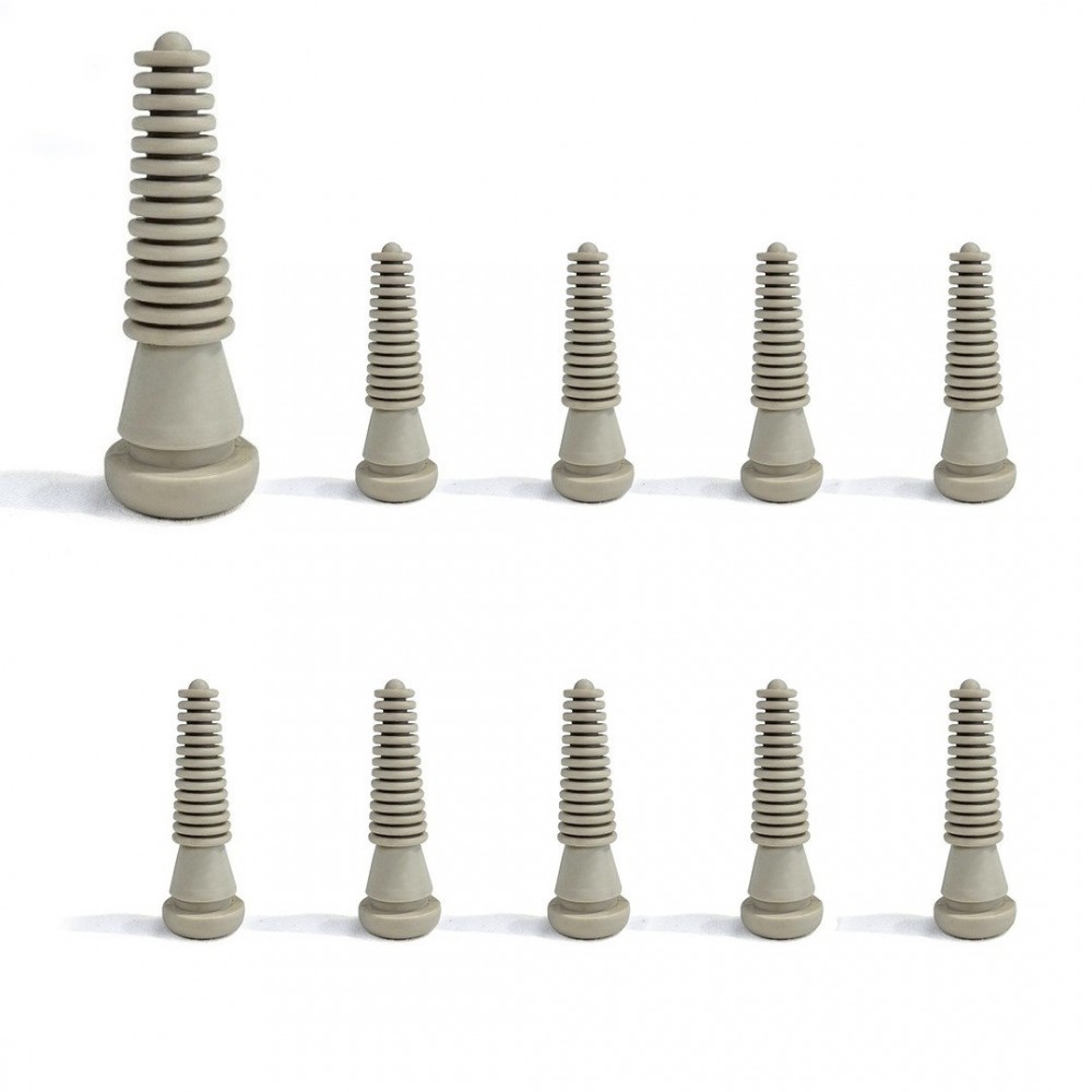 Deget deplumator din cauciuc PROFI Tehno Ms set 10 buc Deget deplumator din cauciuc PROFI Tehno Ms set 10 buc