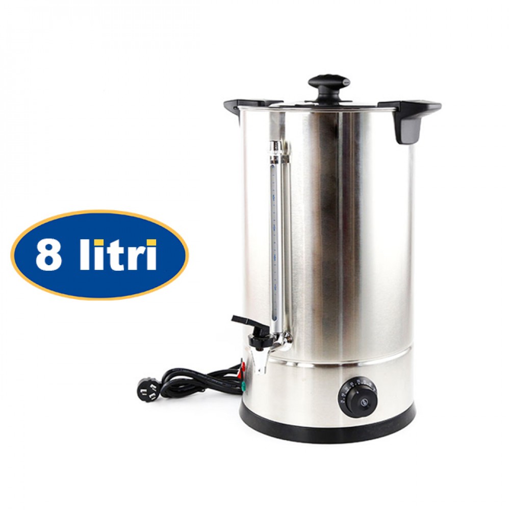 Fierbator  electric din inox pentru bauturi 8 litri