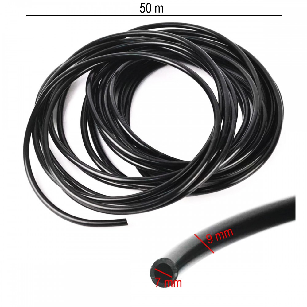 Furtun pentru adapatori (9mm 7mm) - lungime rola 50m