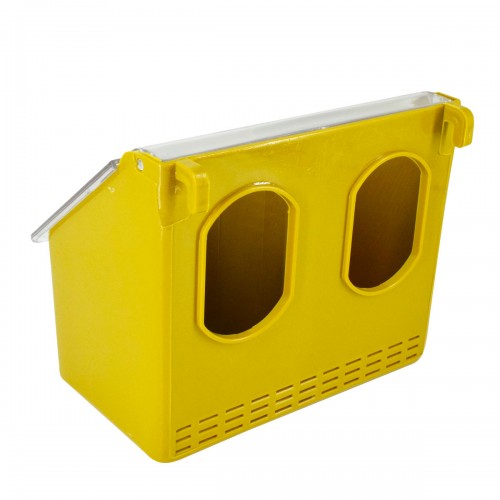 Hranitoare pentru porumbei cu 2 compartimente (set 10 buc) Hranitoare pentru porumbei cu 2 compartimente (set 10 buc)