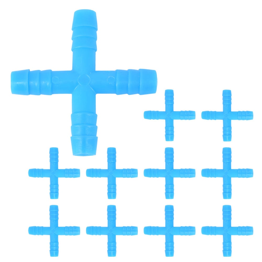 Imbinare furtun in cruce 4 8 mm (set 10 buc)