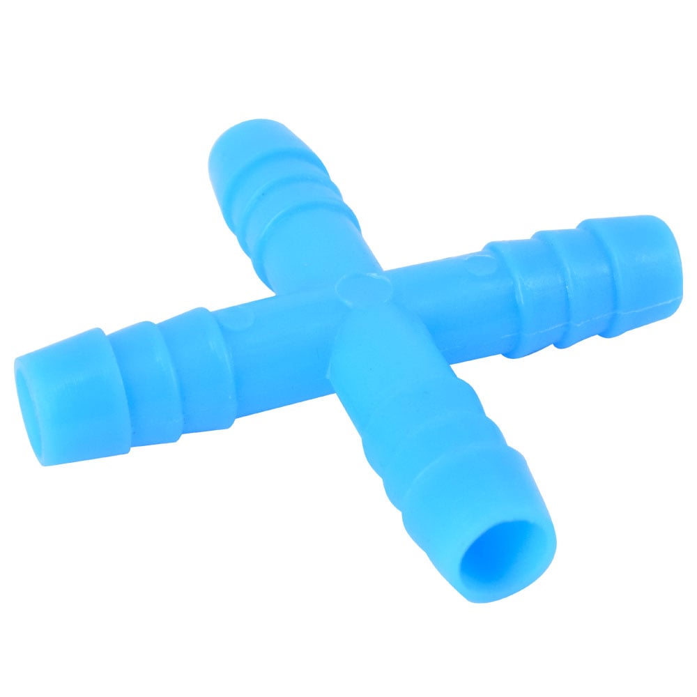 Imbinare furtun in cruce 4 8 mm (set 10 buc)