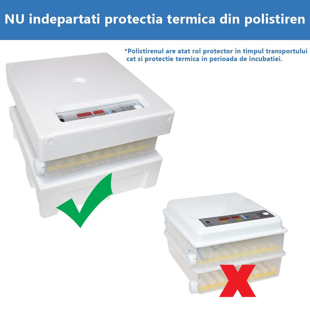 Incubator automat MS-120 (12V 220V)